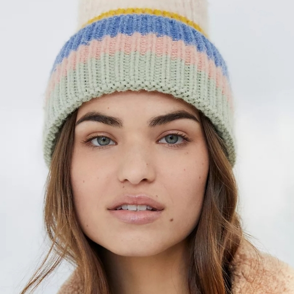 Anthropologie Mattie Striped Beanie main image 7